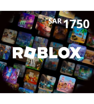 Roblox Game eCard SAR 1750 SA Key 